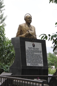 Grave of a famous Ethiopian sports broadcaster